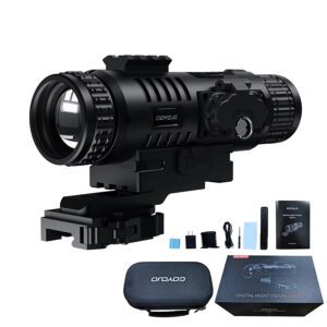GS515 Night Vision Rifle Scope 5X-20X Zoom HD 1920p Gyroscope One Shot Zeroing - Image 3