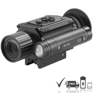 NV002 Night Vision Rifle Scope 4X - 14X Magnification With Crosshair Reticle