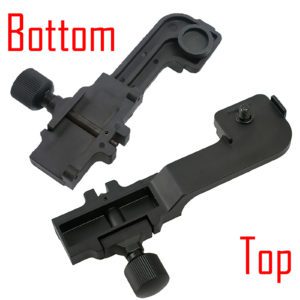 Aluminum / Metal Straight Arm Mount Adapter For NV PVS 14 / PV 1011 to NVG
